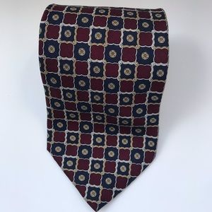 Geoffrey Beene Mens 100% Silk Tie